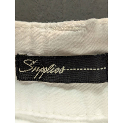 Supplies by Unionbay Twill Delaney MISSES Teen Shorts Size 14 Juniors White