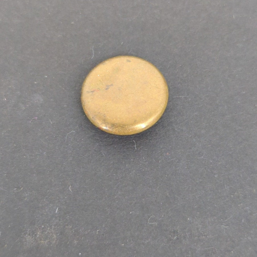 LOT of 10 Antique Vintage YSL Victorian Brass Mixed Materials Buttons ESTATE E