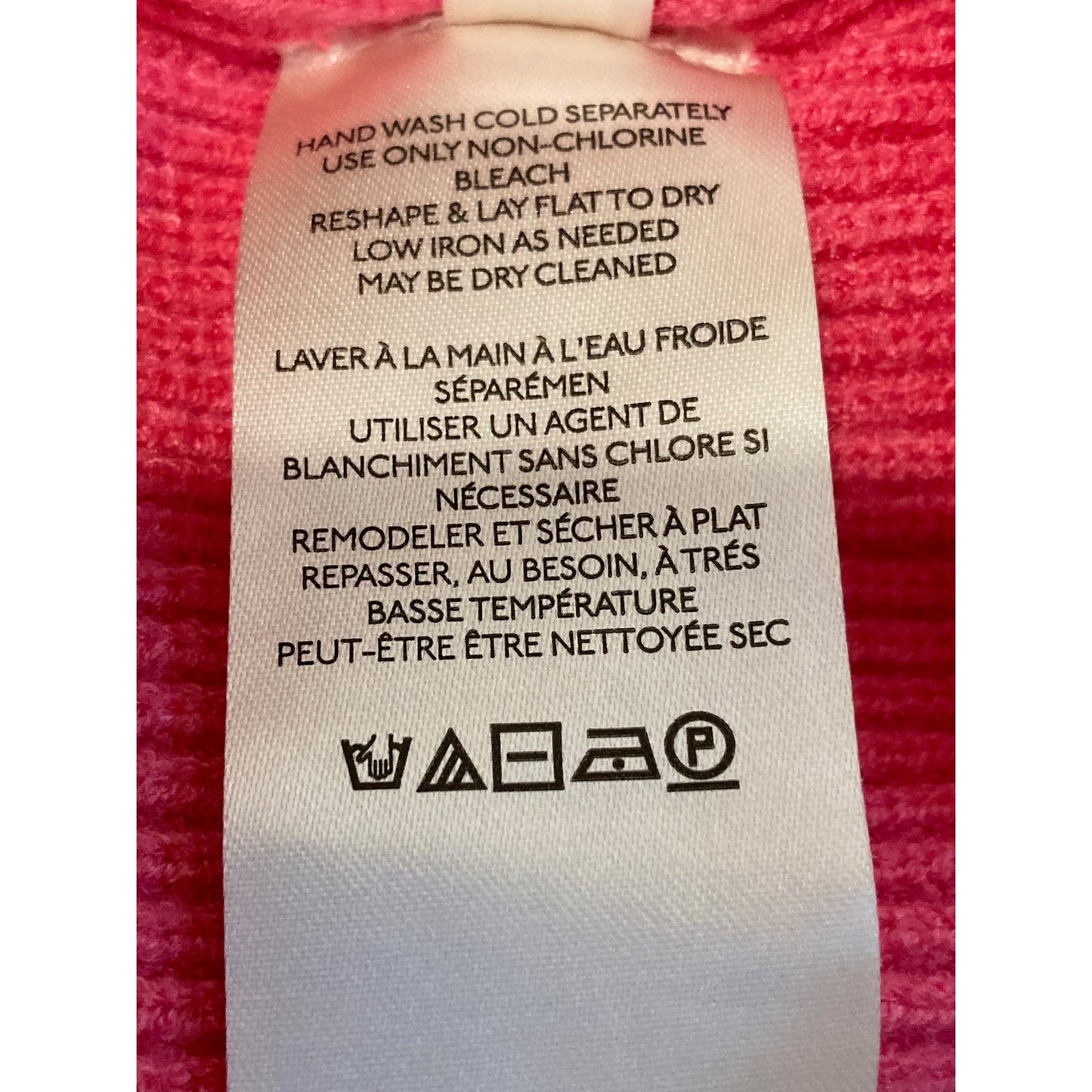 Free People Structured Turtleneck Tunic Sweater Sz Medium in Cotton Candy NWT
