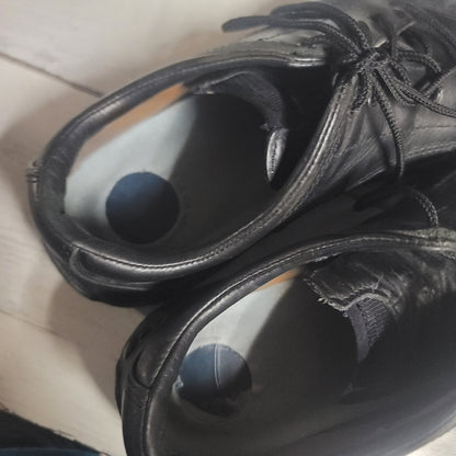 Red Wing Size 10.5D Black Mens Leather Oxford Low Top Work Shoes PreOwned