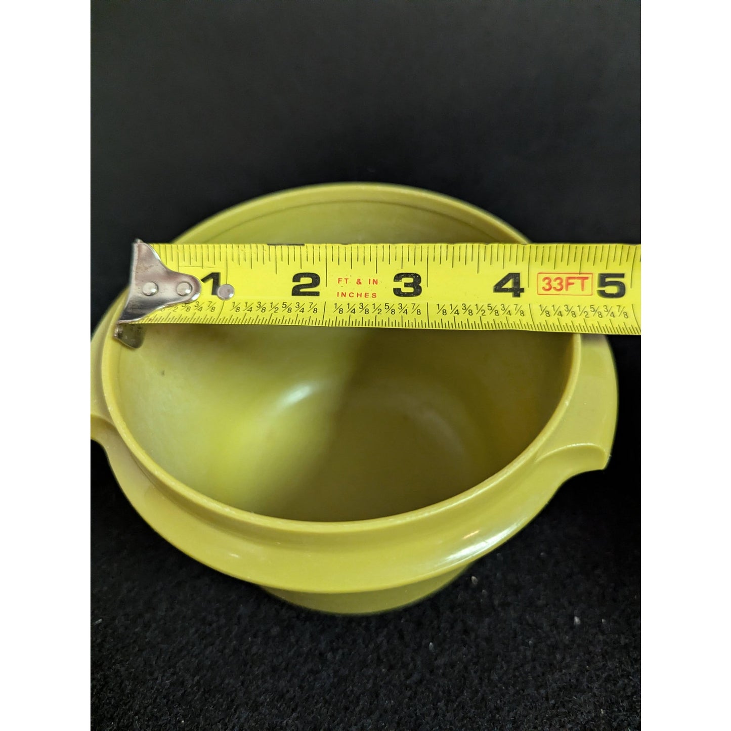 Vintage Tupperware Sunshine Green Servalier Mixing Bowl