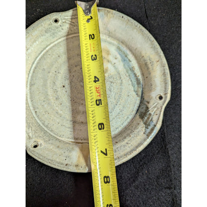 George Griffin Pottery, Sopchoppy Florida Handmade Art Pottery Bread Plate 7.5"