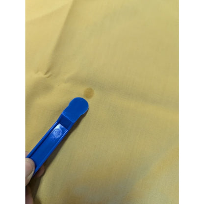 Vintage cotton Harvest Gold tablecloth Oval w/ Lace hem 83" x 60" Linens textile