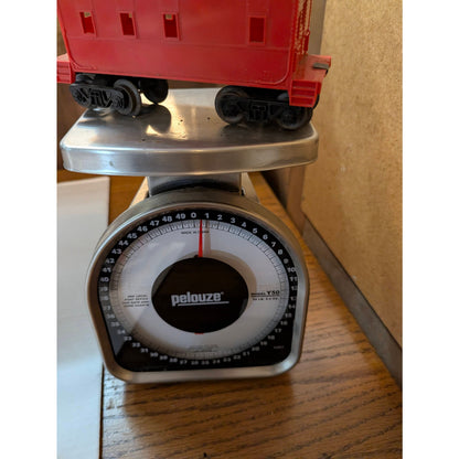 Vintage Red Model Train Caboose Car Metal Undercarriage Lionel #6017