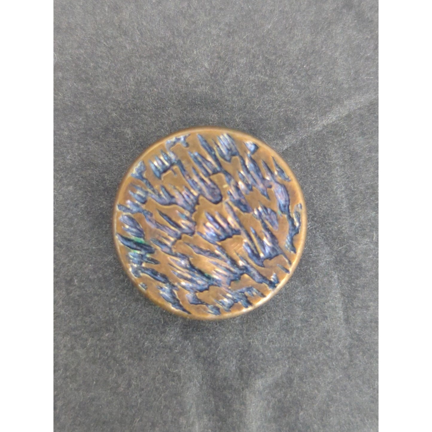 LOT S of 10 Antique Vintage Victorian Brass Mixed Materials Buttons ESTATE FIND