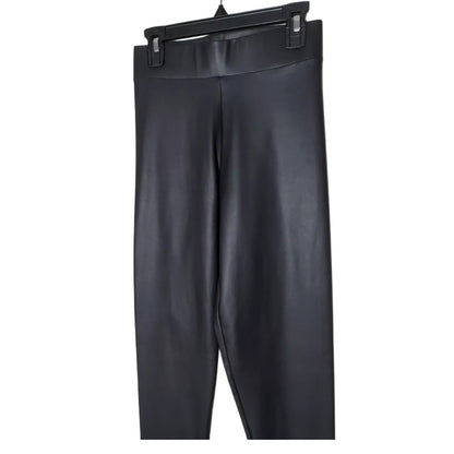 Topshop Lightweight Faux Leather Black Leggings Size 4 new $32 Travel Casual