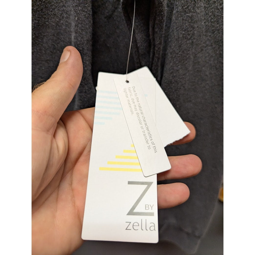 Z by Zella Twist-Front Long Sleeve Top Size Large NEW Activewear
