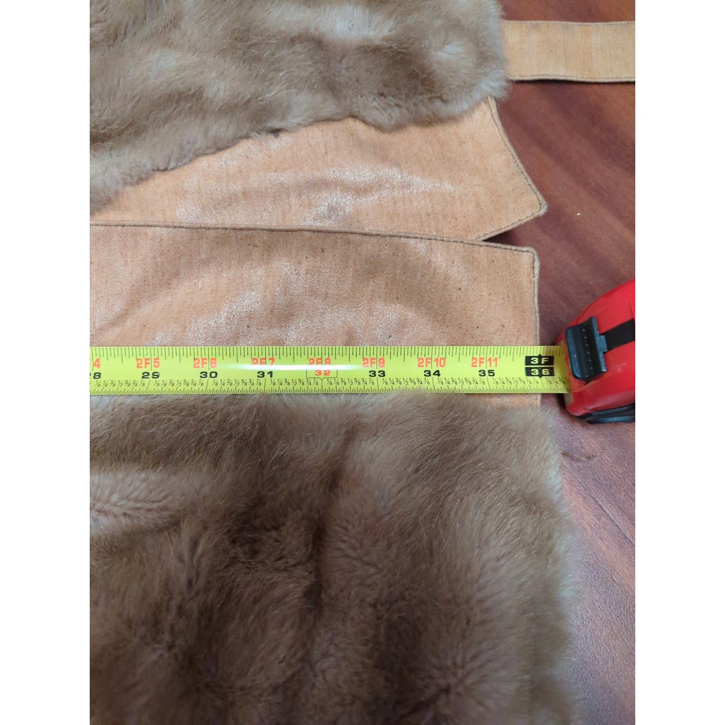Vintage Fairmoor Faux Fur Belted Long Coat Old Hollywood Regency Glamour MEDIUM