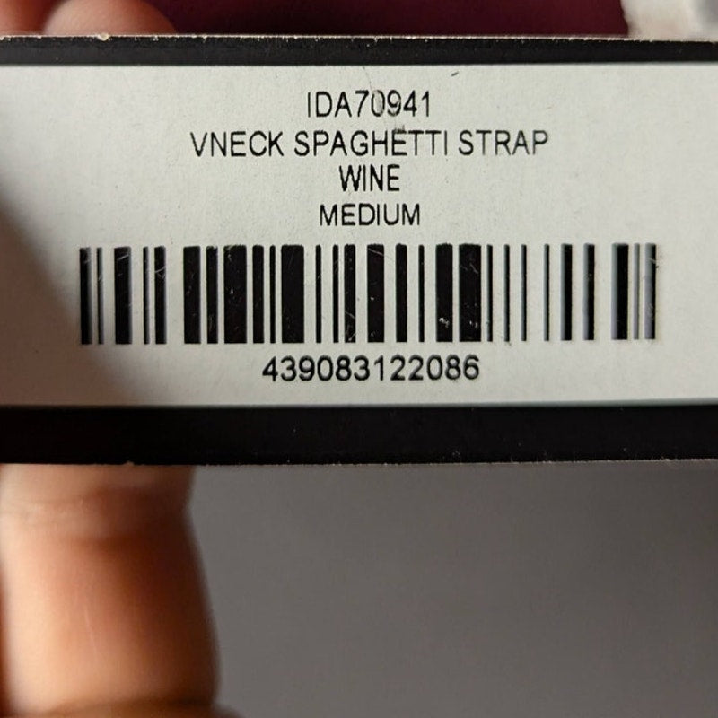 Lulus Wine Red V-Neck Spaghetti Strap Maxi Dress Size Medium New Formal Evening