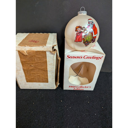 Vintage 1989 Campbell's Kids Collector's Edition Christmas Ornament