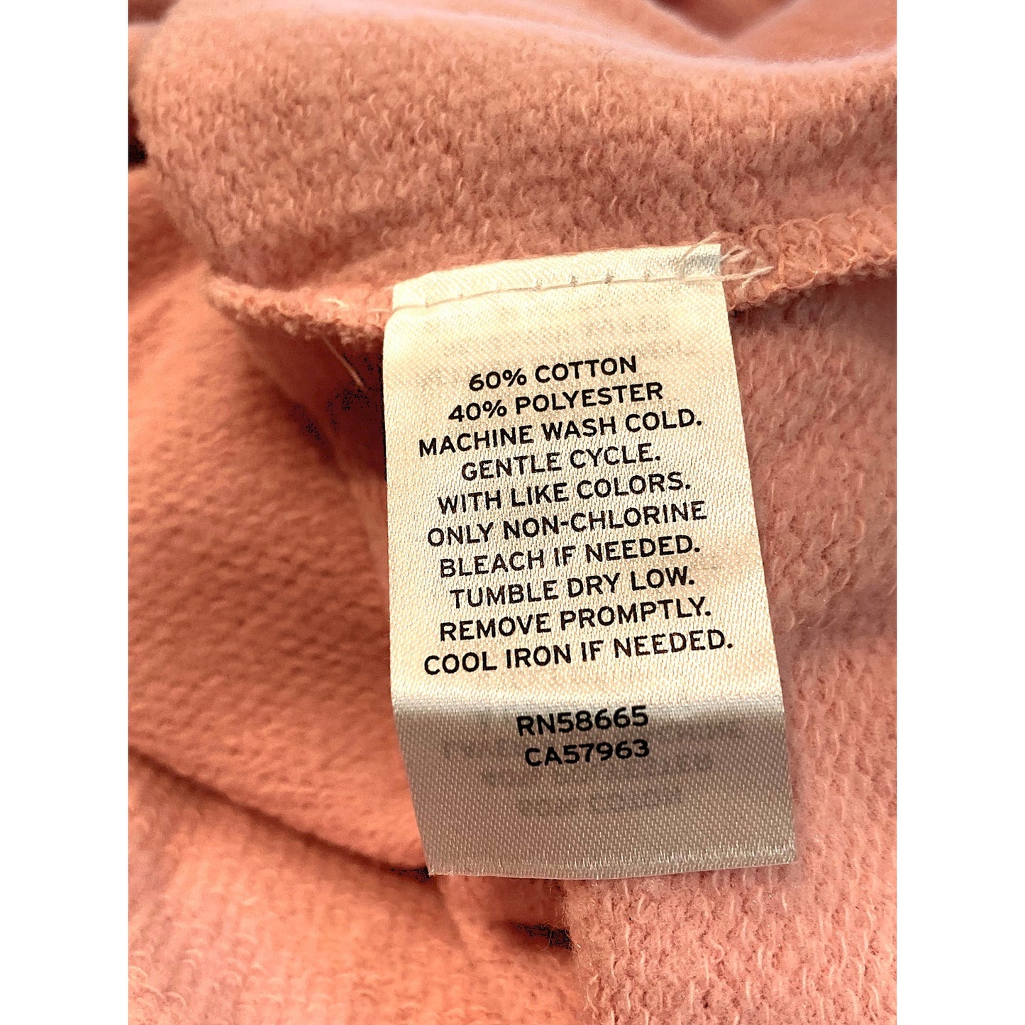 NWT Caslon Pullover Crewneck Raglan 3/4 Sleeve Sweatshirt - Pink Bride Sz Medium