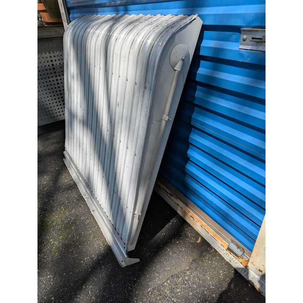 Aluminum VINTAGE awning 50" Wall brackets and channel