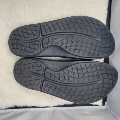 OOFOS OOahh Sport Slide Sandals Men's 12 / Women's 14 Cabernet Recovery Shoes