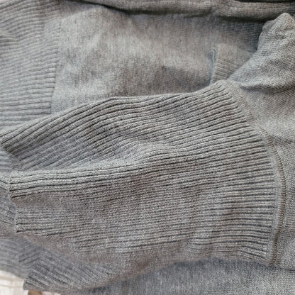 Joseph A. Size XL turtleneck gray sweater long sleeve NEW casual layering travel