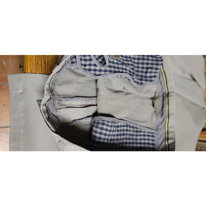 NEW Original Vintage1946 Chino Gray Twill Pants Trousers 40" x 30" Cotton Blend