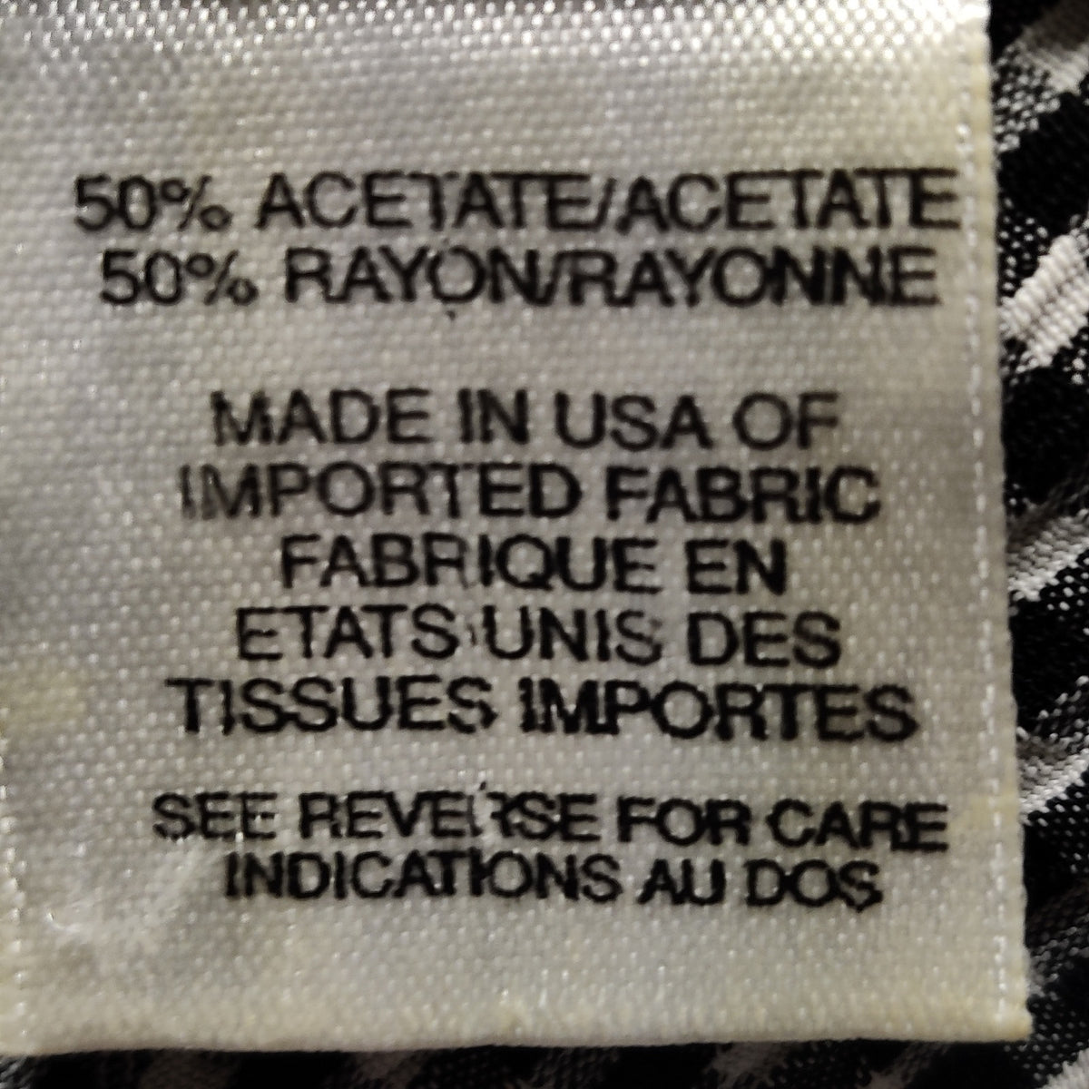 Vintage Talbots Black White Gingham Check Knee Length Dress Size 4