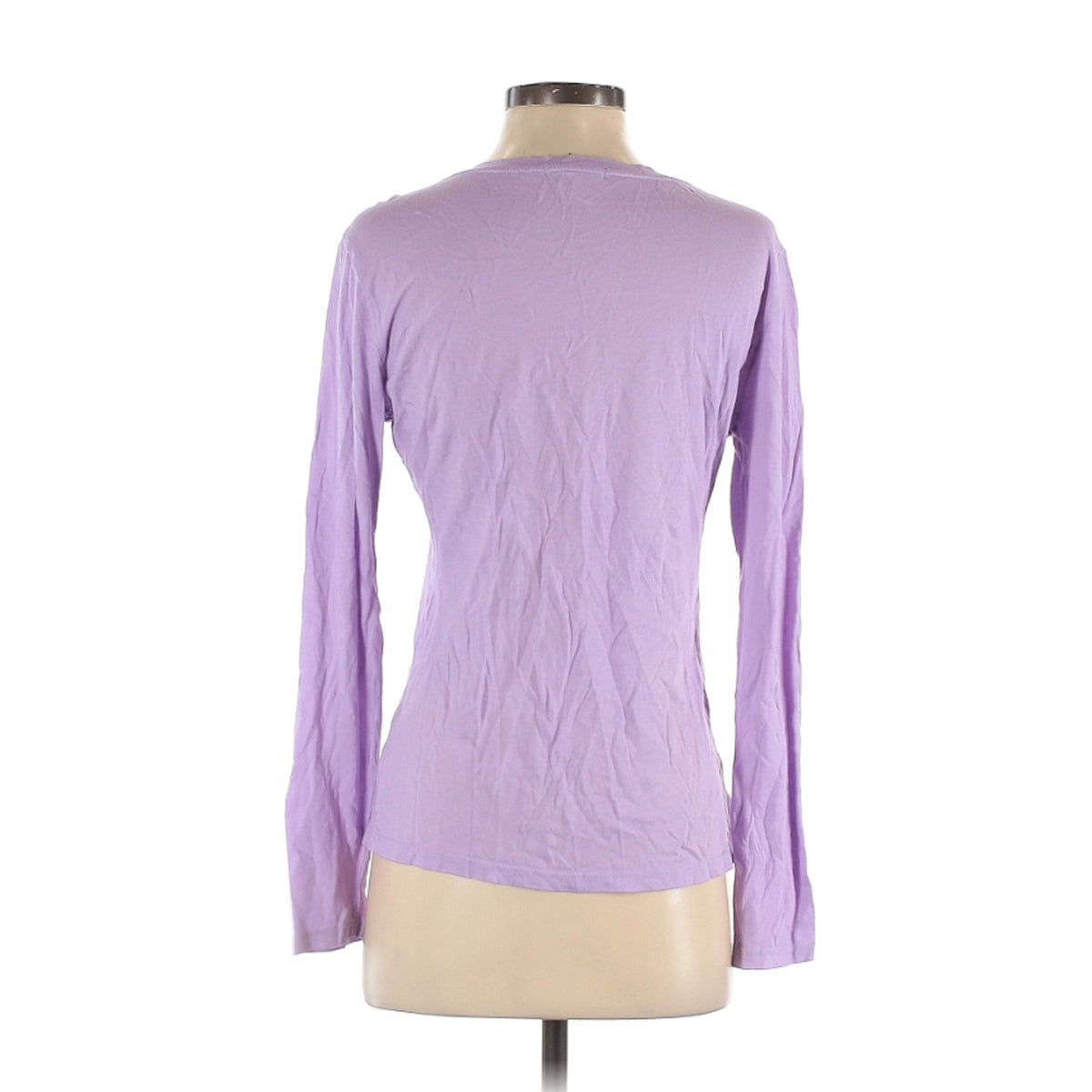 Sundry Purple and White STARS Long Sleeve T-Shirt extra-small MSRP $79 LAYERING