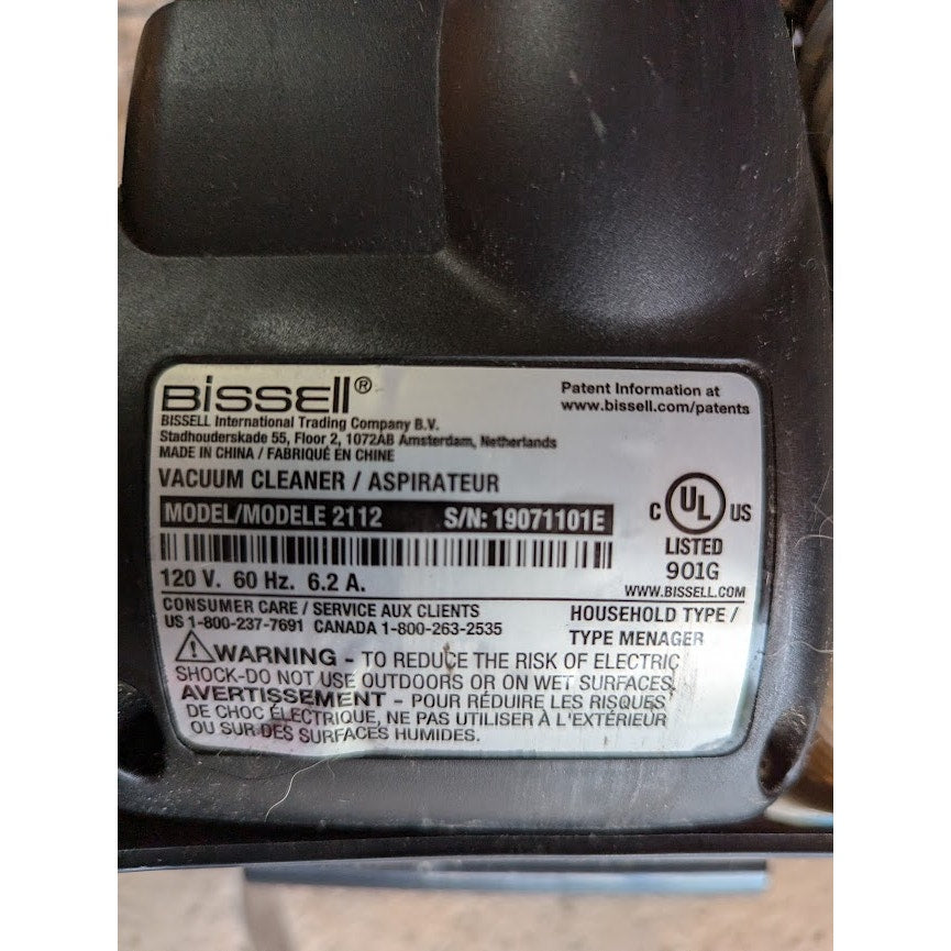 Bissell Powerforce Upright Vacuum Cleaner compact lightweight Model 2112