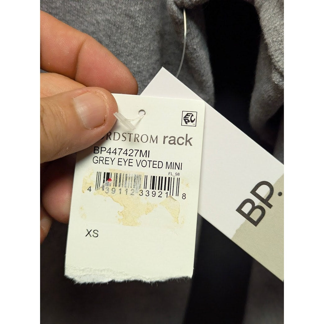 BP. size xs long sleeve sweatshirt Eye Voted crew neck NEW Gray