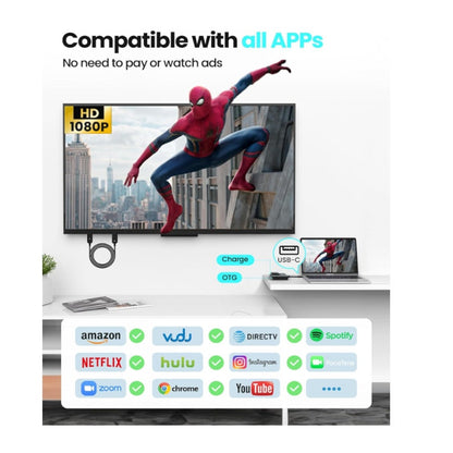 Wireless HDMI Transmitter Receiver USB/HDMI Extender Kit Streaming Video Audio