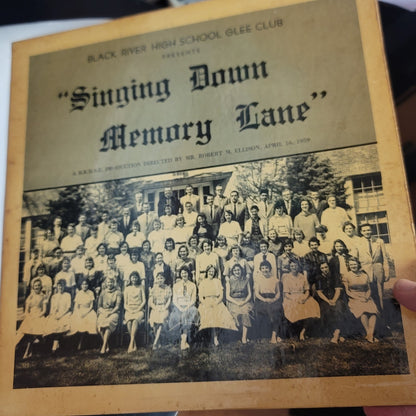 Singing Down Memory Lane Album black river High School Glee Club 1959 Record