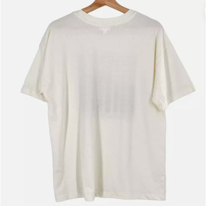 NWT BP. "Get Mountain High" Colorado Graphic Print Tee Shirt Sz Medium in Cream