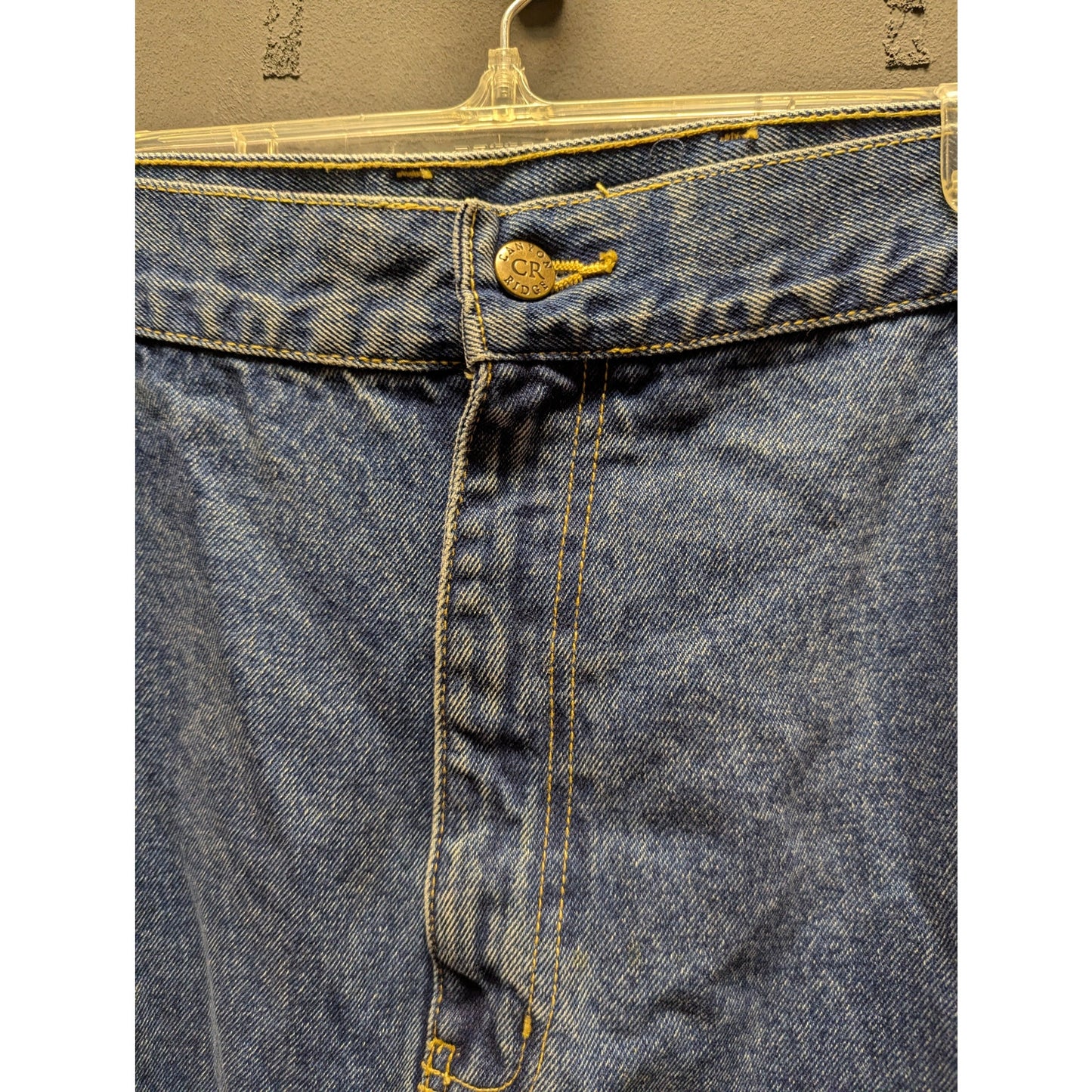 Canyon Ridge Blue Denim Jeans Men Size 50x30 Big & Tall