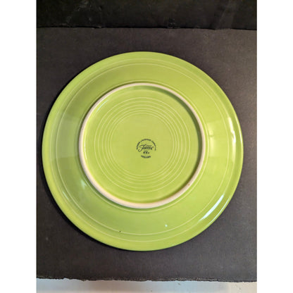 Fiestaware Lemongrass Green Dinner Plate Homer Laughlin Ceramic