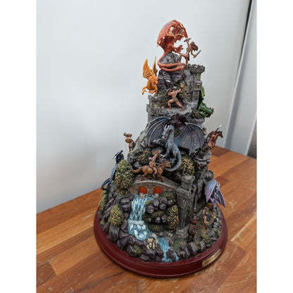 Bradford Editions 2007 "Realm Of The Dragons" Mystical Mountain