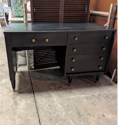 SECONDHAND SANDIES: Kent Coffee The Empresse' Desk PAINTED BY SOMEONE ELSE!  stripe bring it back