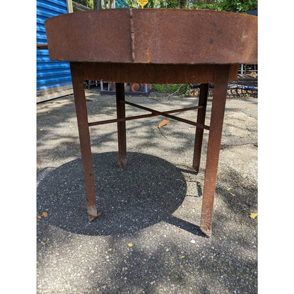 Secondhand Sandies : large outdoor steel pan fire propane cooking pan PAELLA