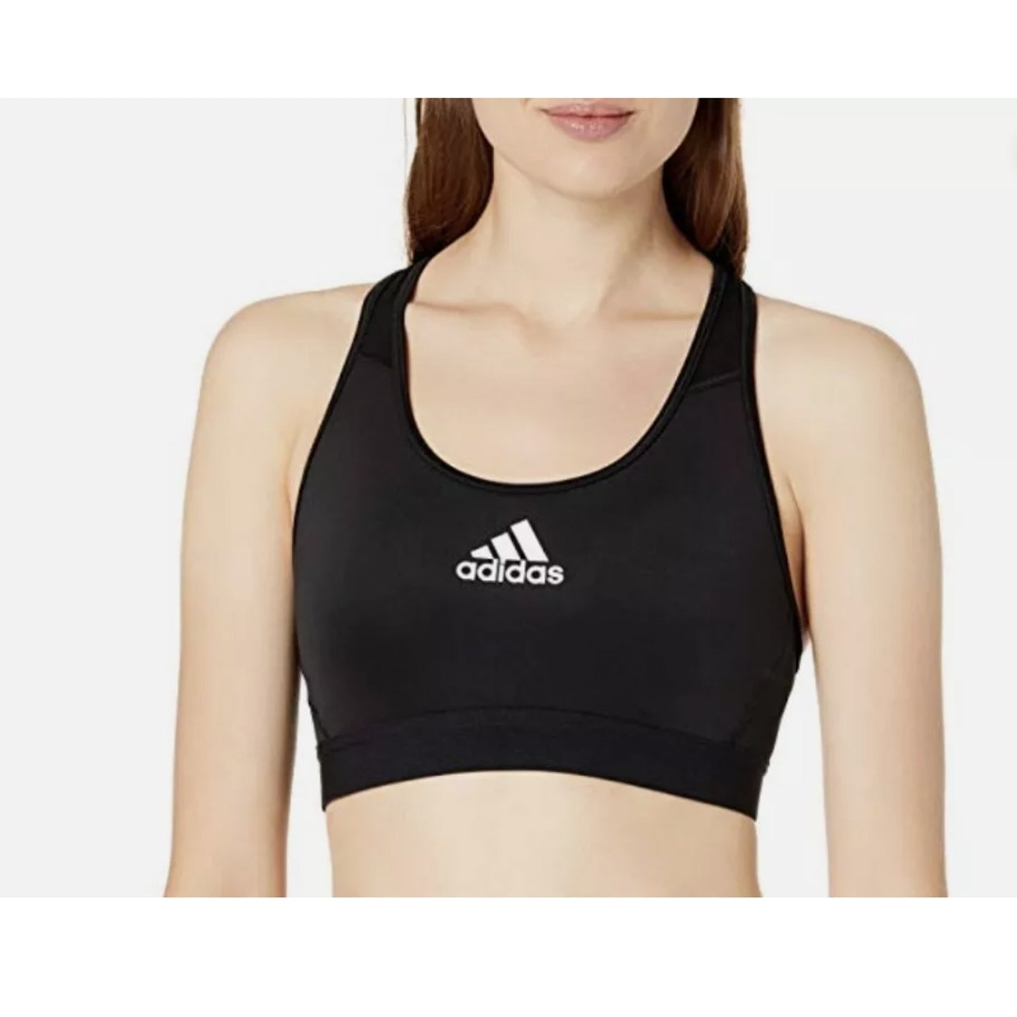 adidas Dont Rest Alphaskin Padded Bra Black FJ726 Mesh racerback XL extra large