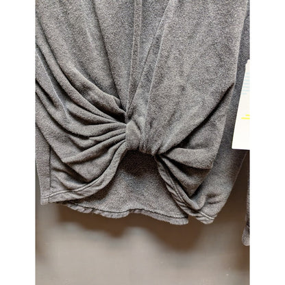 Z by Zella Twist-Front Long Sleeve Top Size Large NEW Activewear