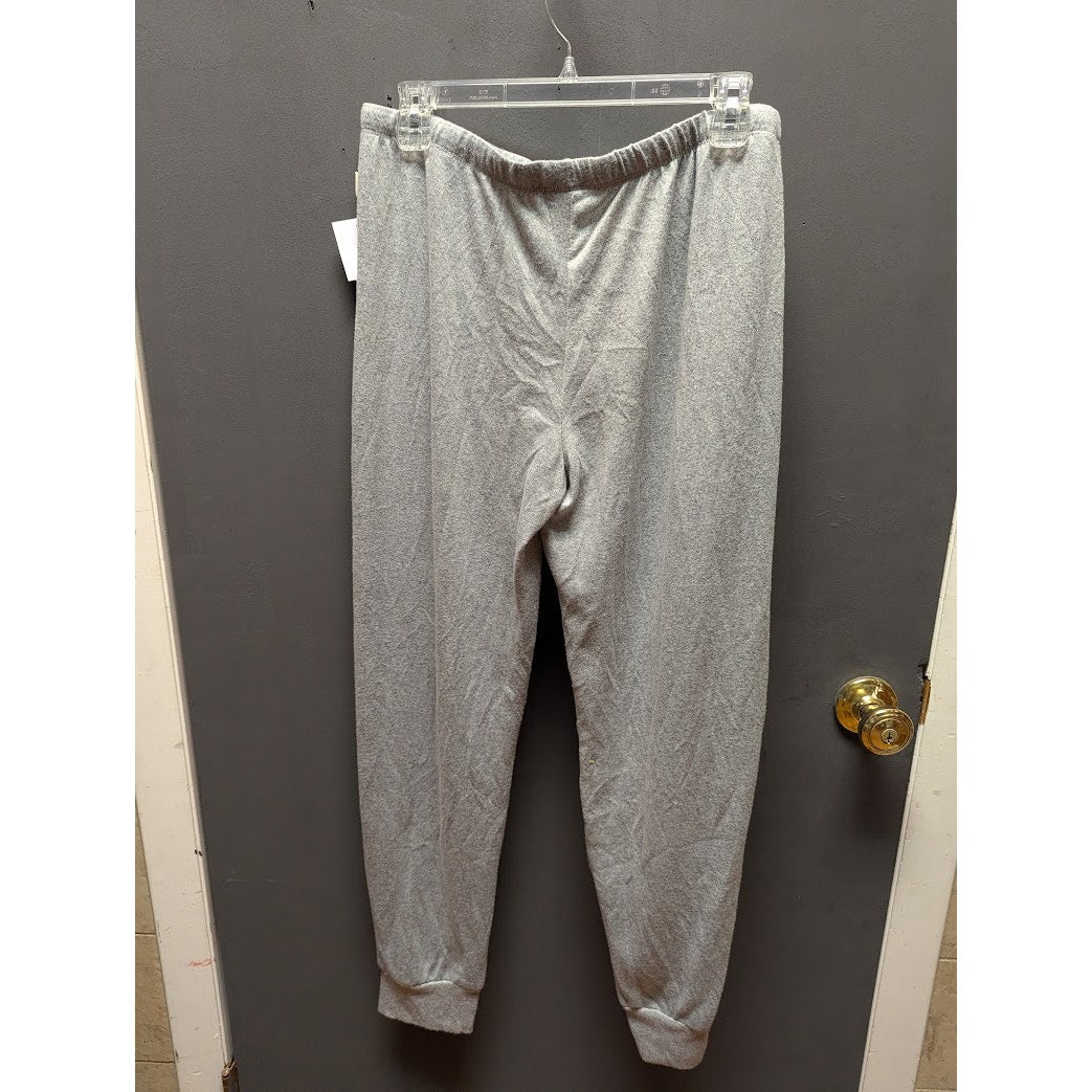 Honeydew Intimates Grey Heather Lounge Jogger Pants Size Large tie Waist Ankle