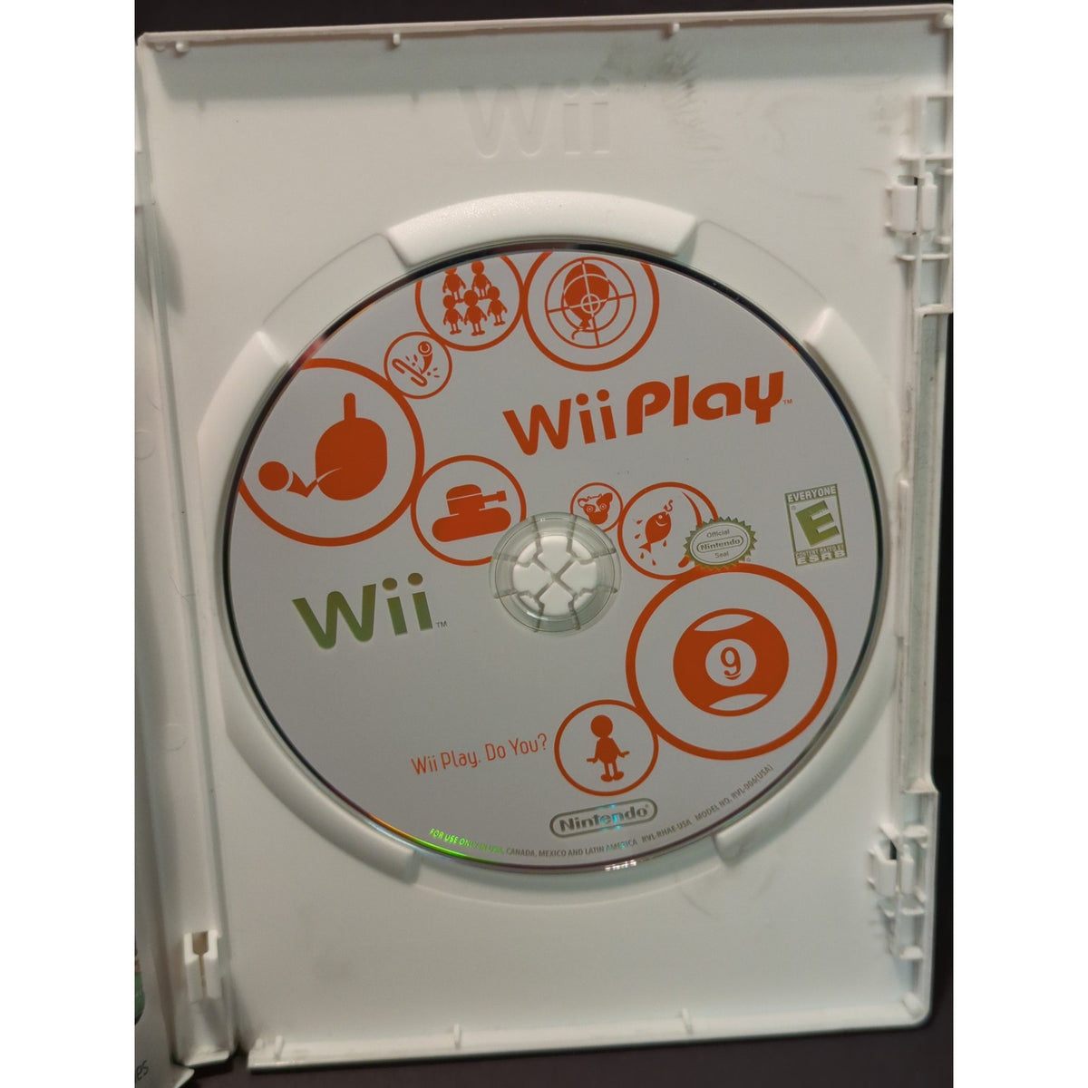 Wii Video PLAY game nintendo wii tested