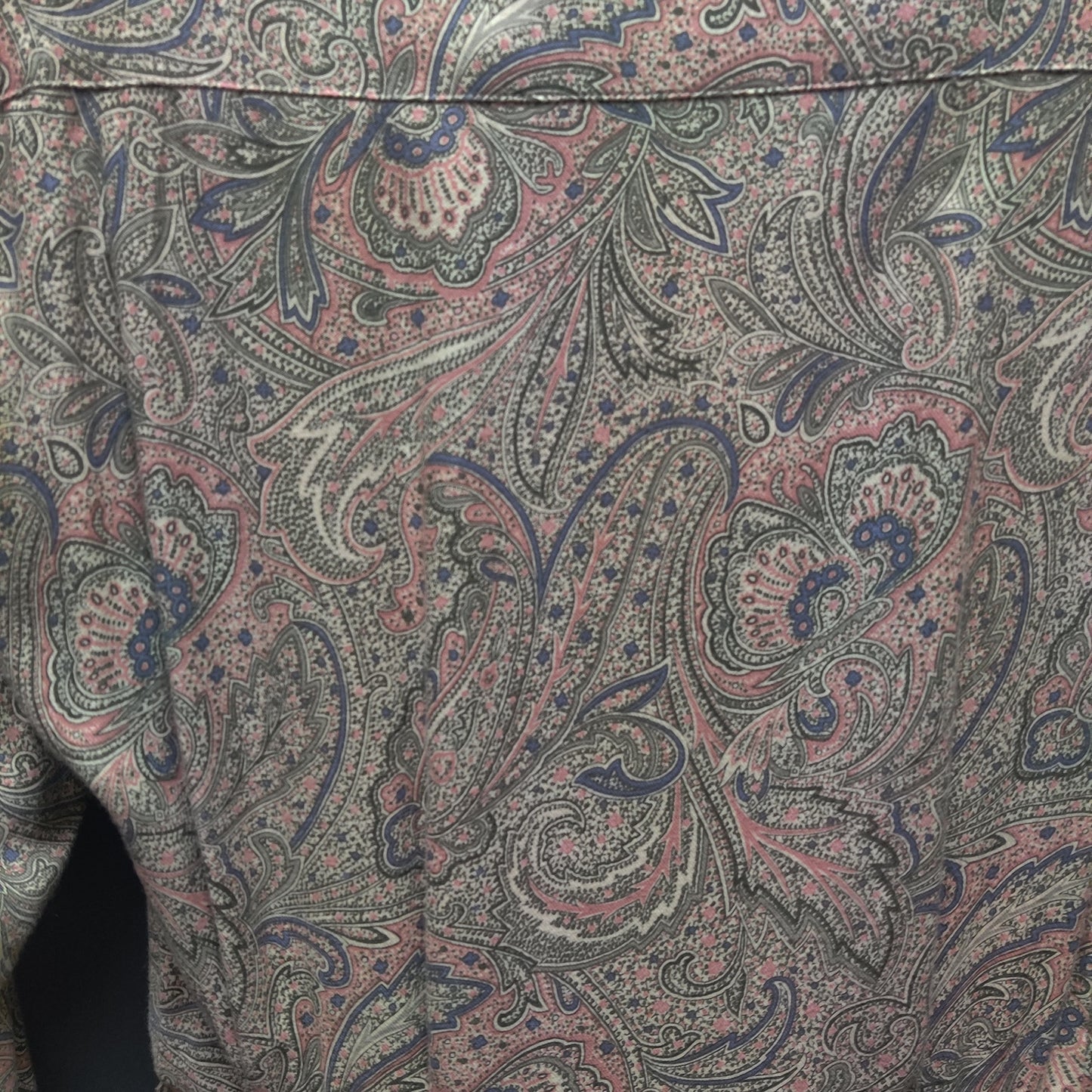 Liz Claiborne Vintage Paisley Midi Dress Pleated Earthy Boho Rayon 4 Prairie