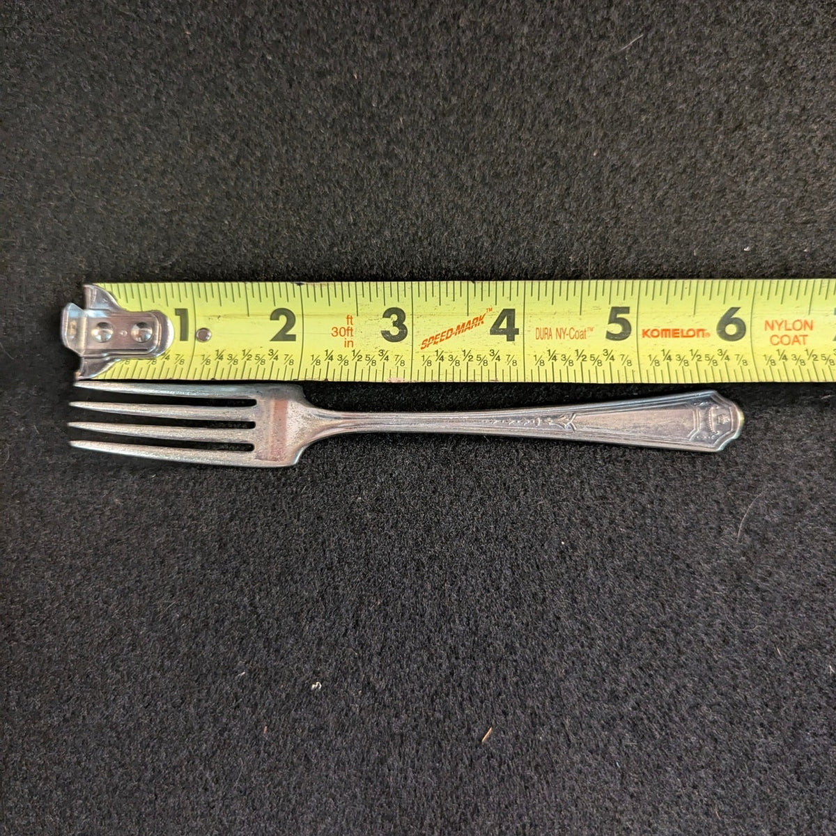 Niagara Silver Plate Glendale Salad Fork 6" Vintage Art Deco Replacement