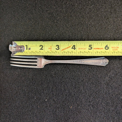 Niagara Silver Plate Glendale Salad Fork 6" Vintage Art Deco Replacement