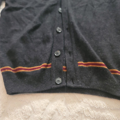 Lochaven of Scotland Medium Grey Wool Harry Potter Gryffindor Cardigan