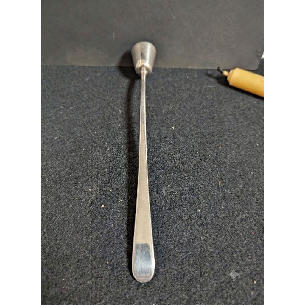 Vintage Antique Long Handle Candle Snuffer Conical Duffer