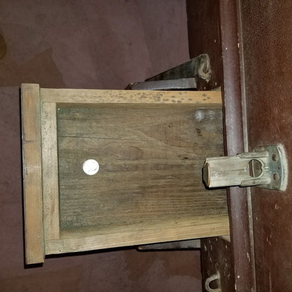 JUKE JOINT ANTIQUE VINTAGE POOL HALL TABLE ALL WOOD NICKEL MECHANISM