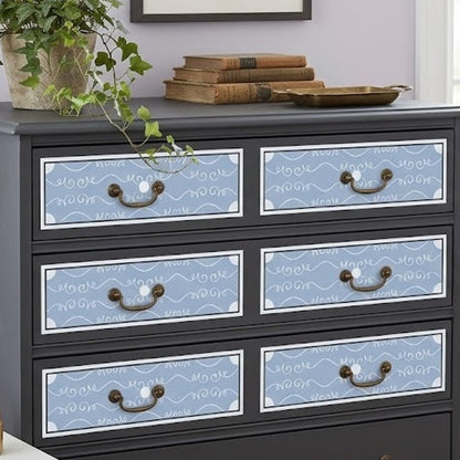 Royal Design Studio Gigi Scroll Modern Furniture Stencil #62635 11.5 X 5.2 Craft