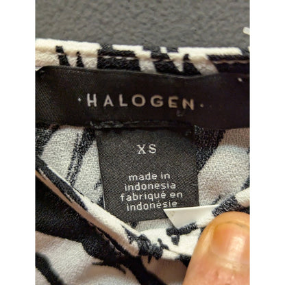 Halogen Zebra Print Camisole Tank Top Size Extra Small NEW XS