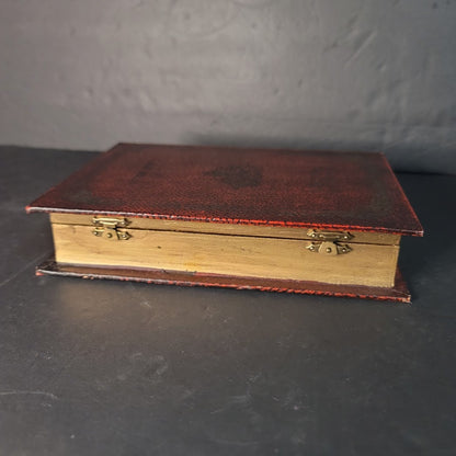 Vintage Style "A Tale of Two Cities" Faux Book Secret Storage Box Stash Academia