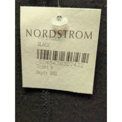 Topshop slouchy scoop neck tank top dark heather gray Size 6 Black Casual NEW