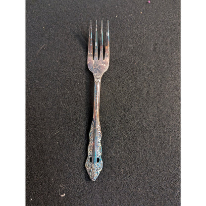 Vintage Ekco Eterna Lillianne Silverplate Dinner Forks Set of 4 Korea