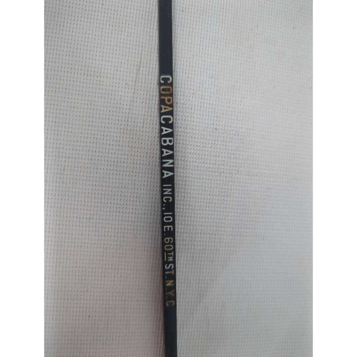 Vintage Copacabana Nightclub Promotional Swizzle Stick NYC