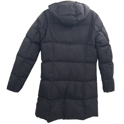 Eddie Bauer Women's Full Zip Up Hooded Puffer Jacket Long Sleeve Black Small NWT