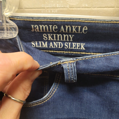 Soundstyle Womens Jamie Ankle Skinny Jeans 12/31 slim and sleek New button fly