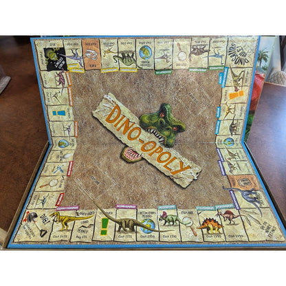 Dino-Opoly Dinopoly Monopoly Board Game
